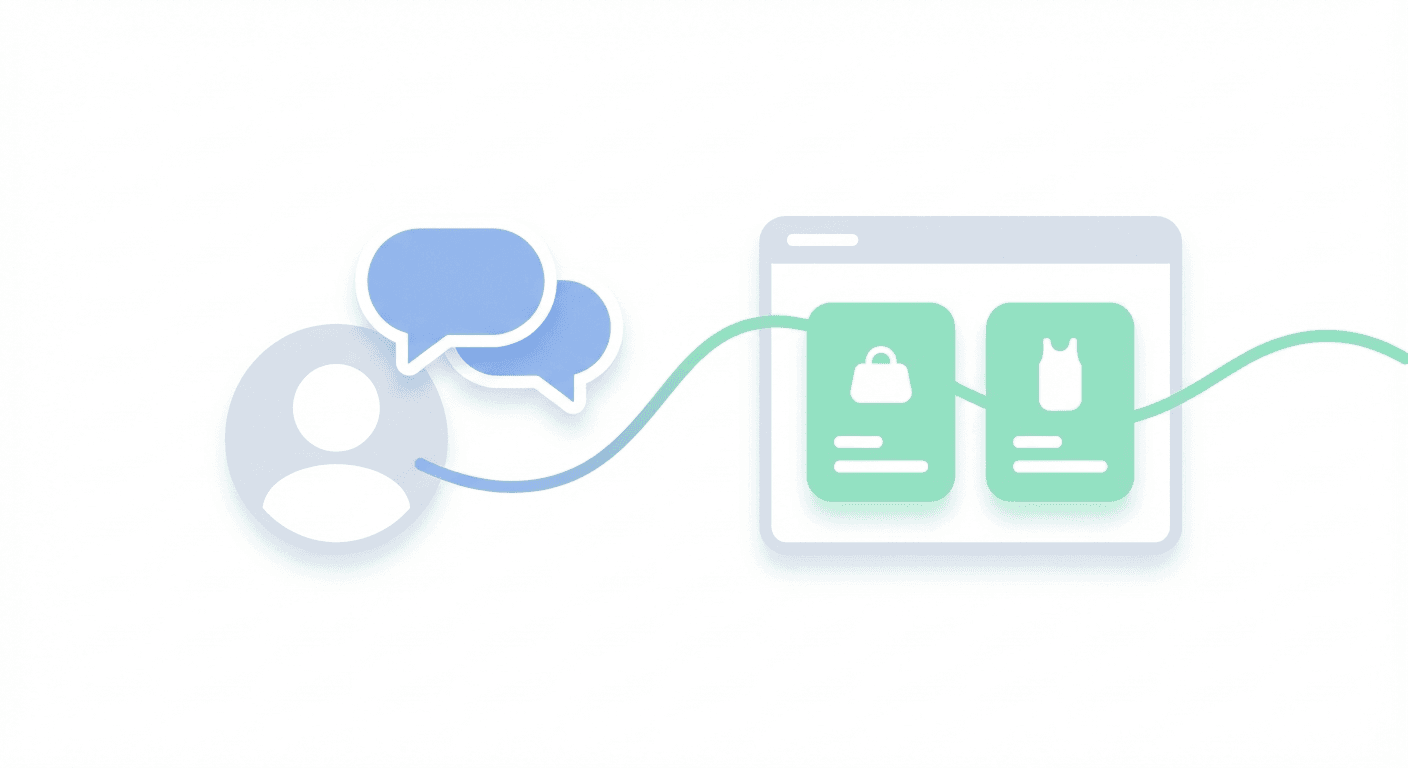 AI-powered conversation interface for Shopify store updates